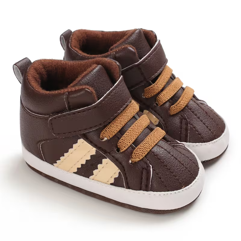 Baby Mid Top Strap Sneakers