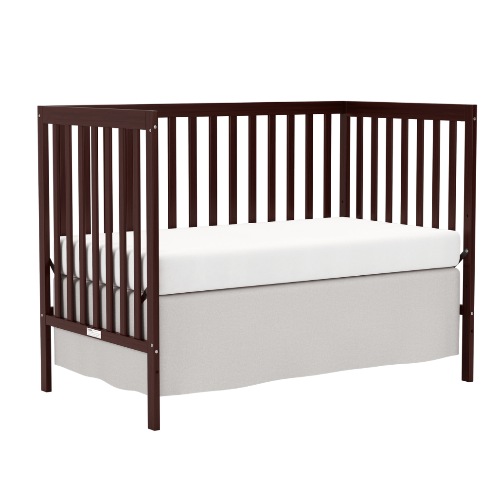 5 In 1 Convertible Toddler Bed In Natural Pinewood for Nursery