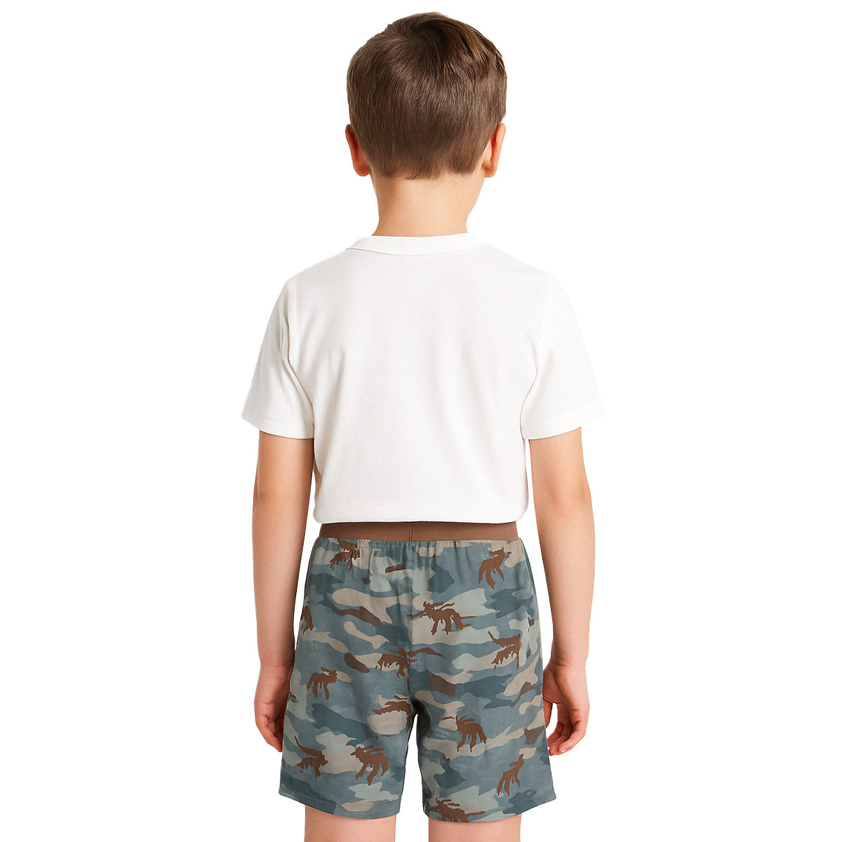 2 Piece Graphic Tee And Shorts Pajama Set