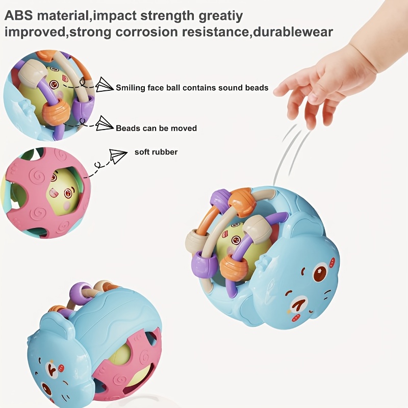 Baby Rattle Snail Elephant Puzzle Toy For Kids 