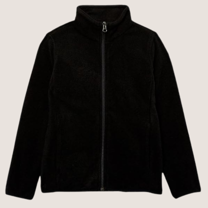 Soft Fleece Full Zip Mock Jacket