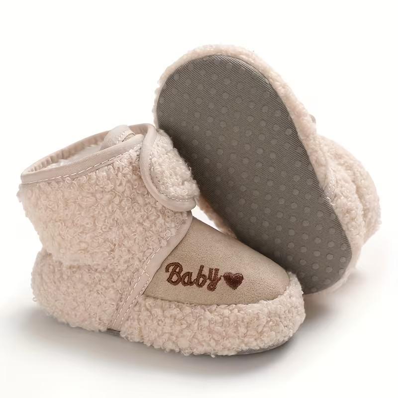 Winter Crib Shoes For Toddlers With Soft Fabric Lining