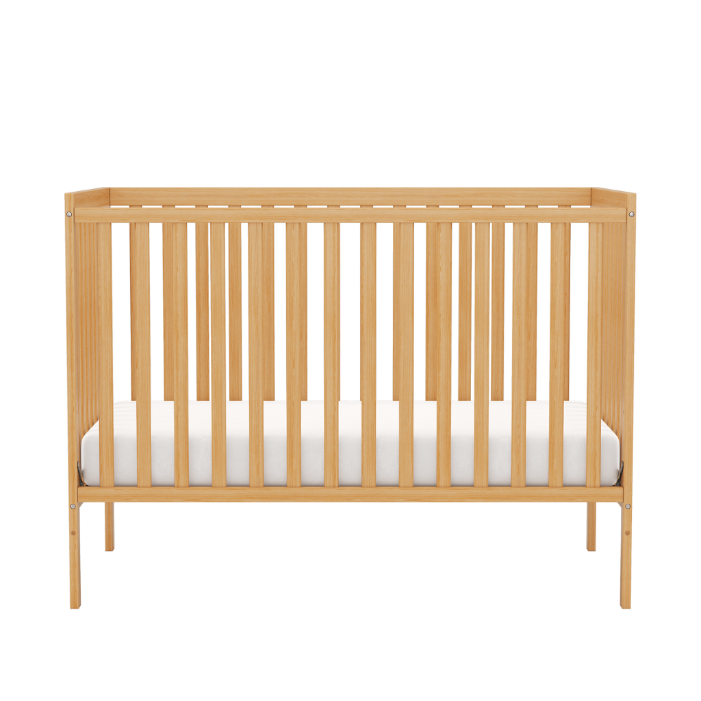 5 In 1 Convertible Toddler Bed In Natural Pinewood for Nursery