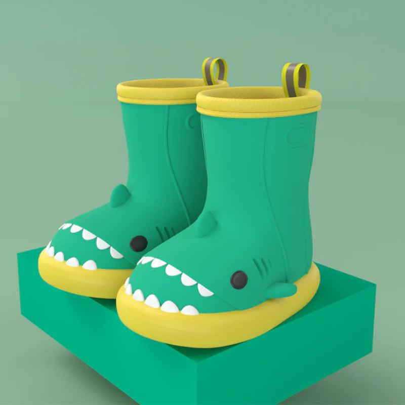 Shark Waterproof Boots Adventure Ready Rain Gear for Kids-Children Pajamas