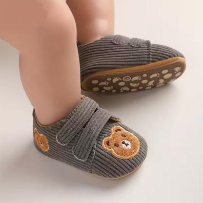 Soft Sole Bear Design Toddler Shoes