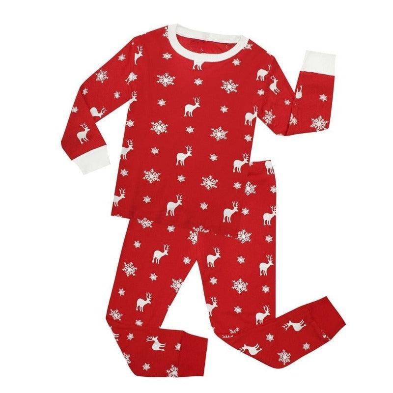 Deer Print Pajama Set - Children Pajamas