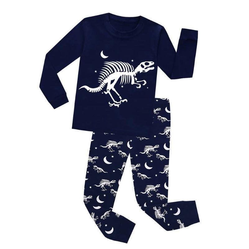 Nighttime Dinosaur Pajama Set - Children Pajamas
