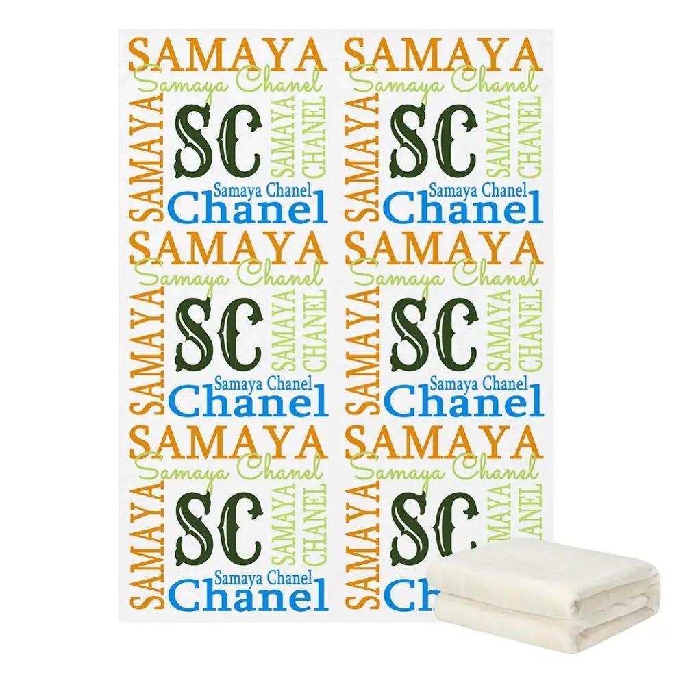 Color Block Name Blanket-Children Pajamas