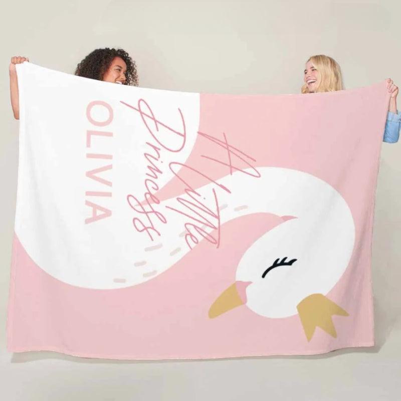 Personalized Enchanted Fleece Blanket-Children Pajamas