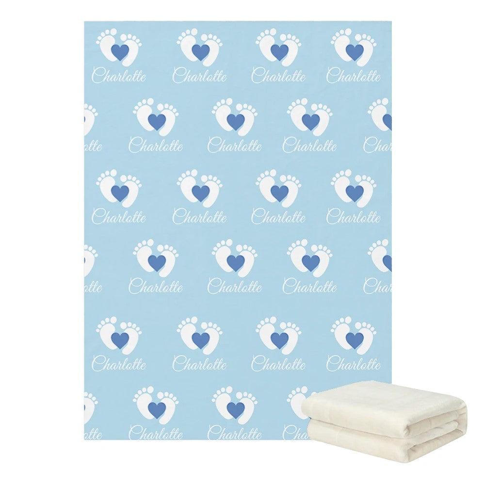 Personalized Name Blanket – Soft Custom Baby Gift for Any Occasion-Children Pajamas