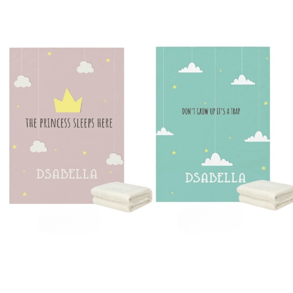 Custom Baby Clouds Blanket-Children Pajamas