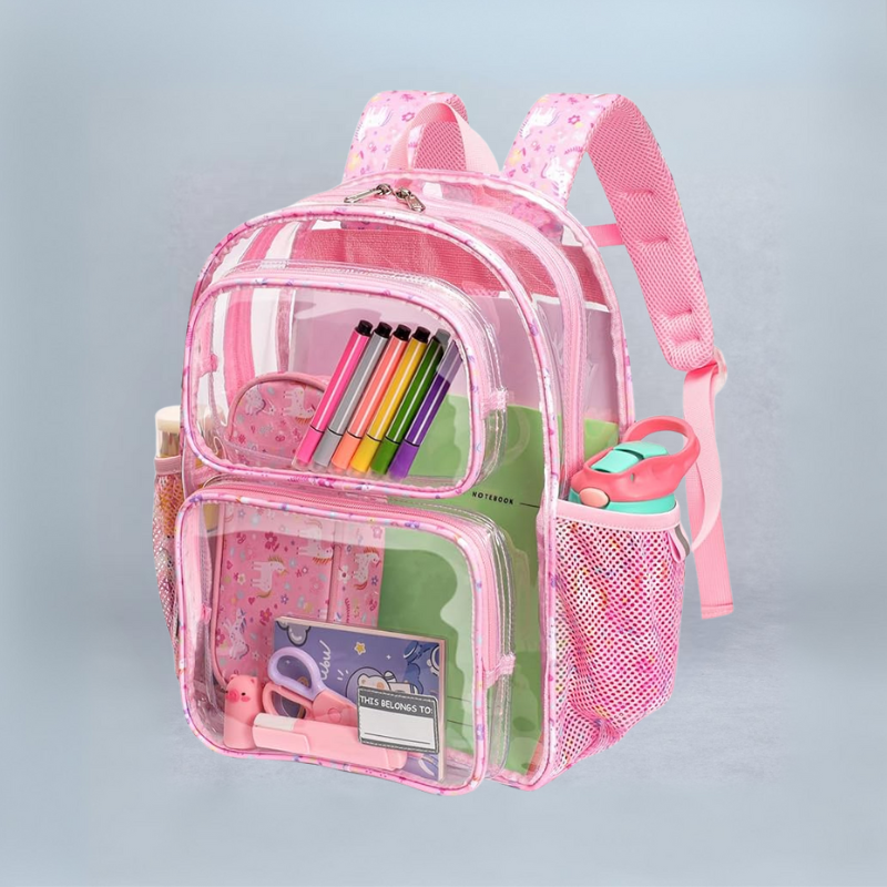 1 Pack Clear Backpack for Kids
