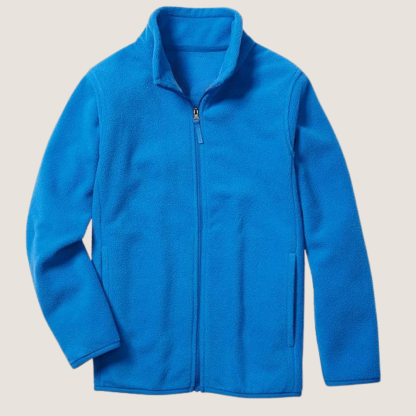 Soft Fleece Full Zip Mock Jacket