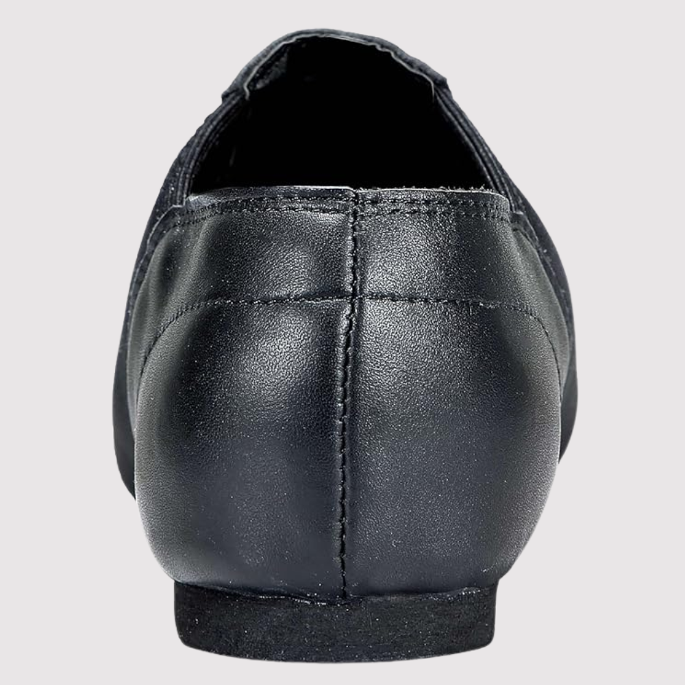 Kids Leather Slip On Jazz Dance Shoes