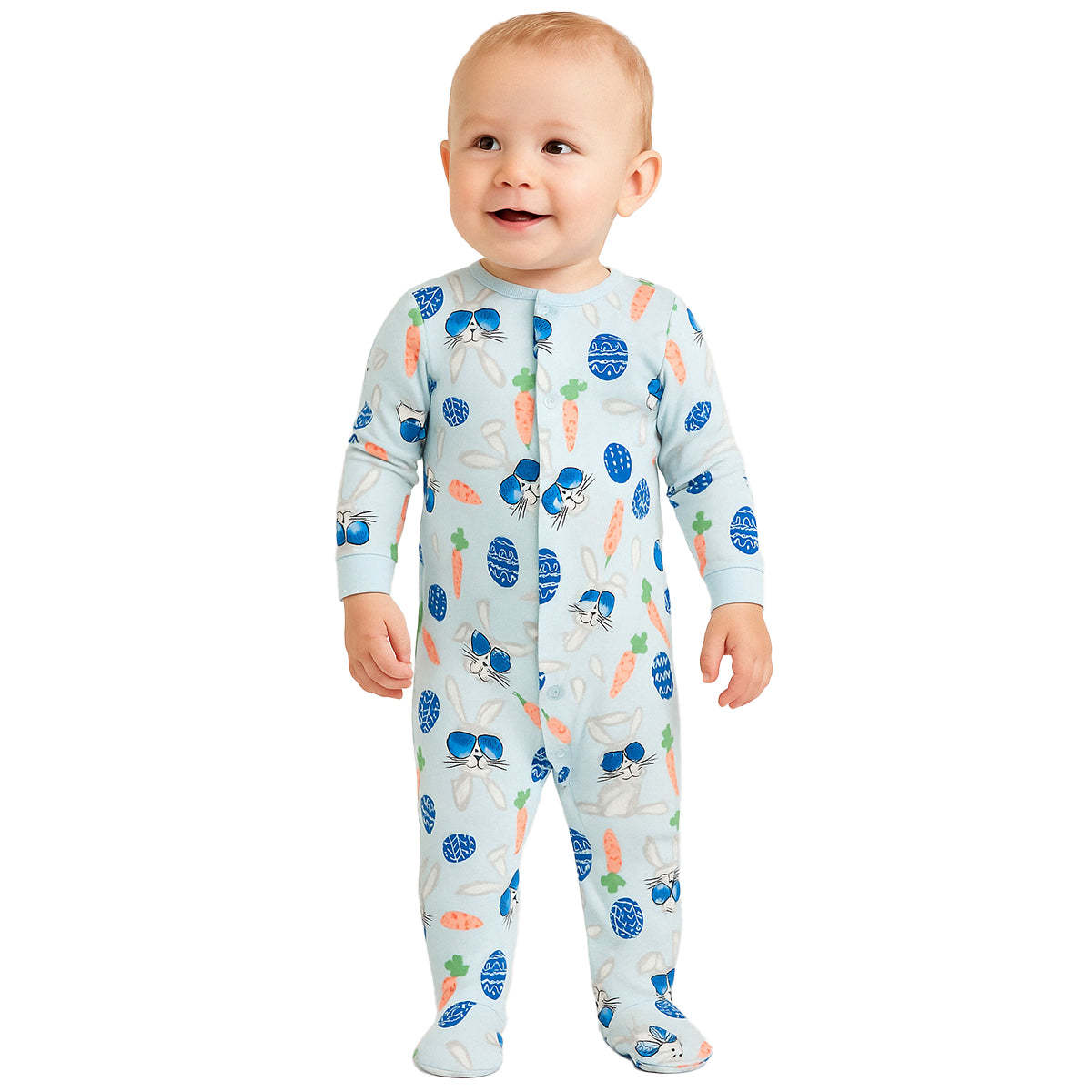 Light And Comfortable Graphic Printed Snug Fit Pajamas