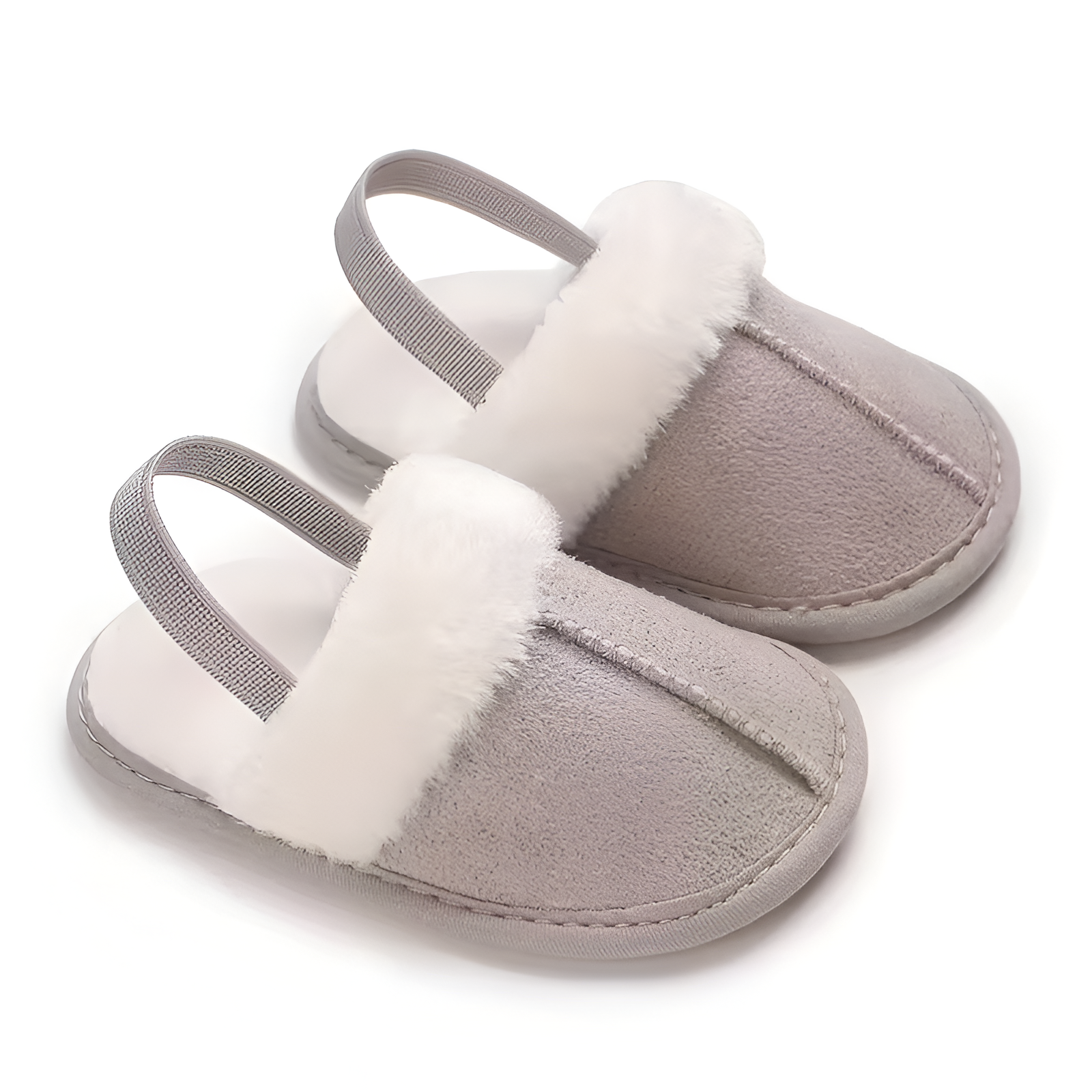 Casual Plush Lined Slippers For Infant With Soft Sole