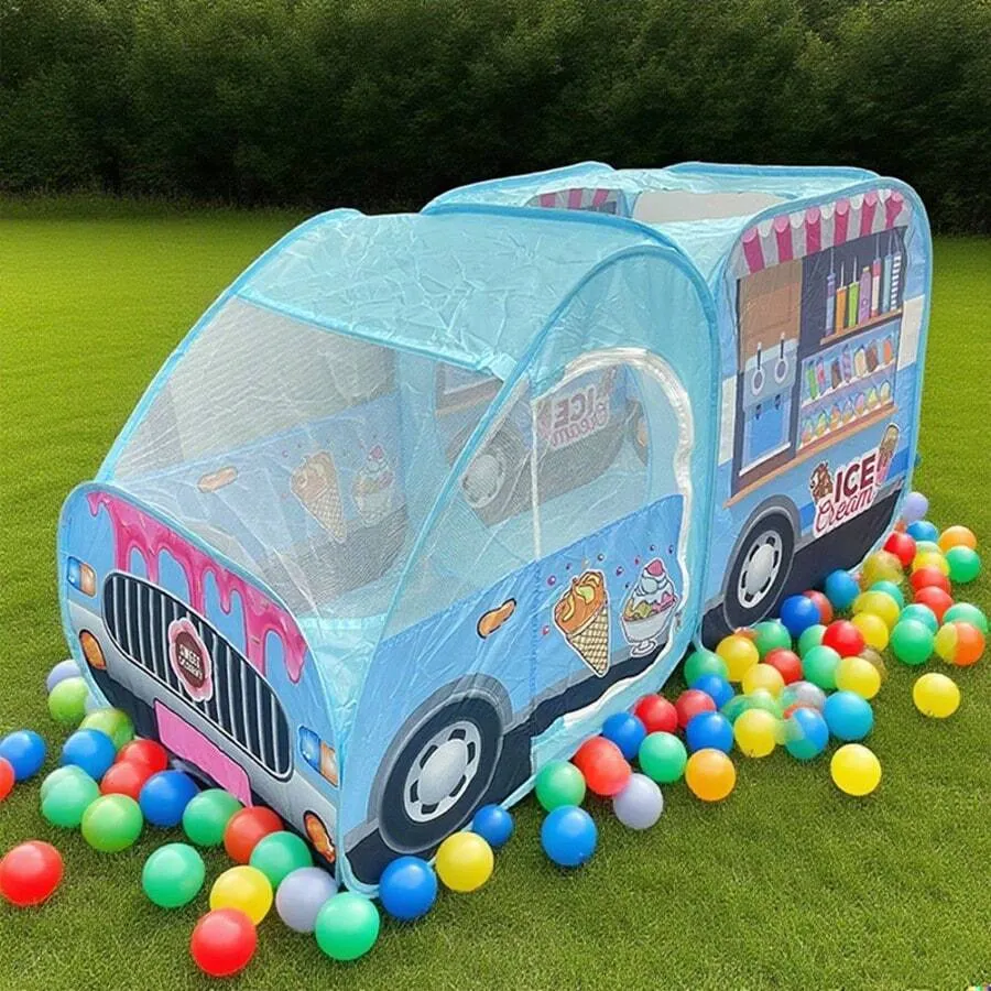 Kids Ice Cream Truck Play Tent