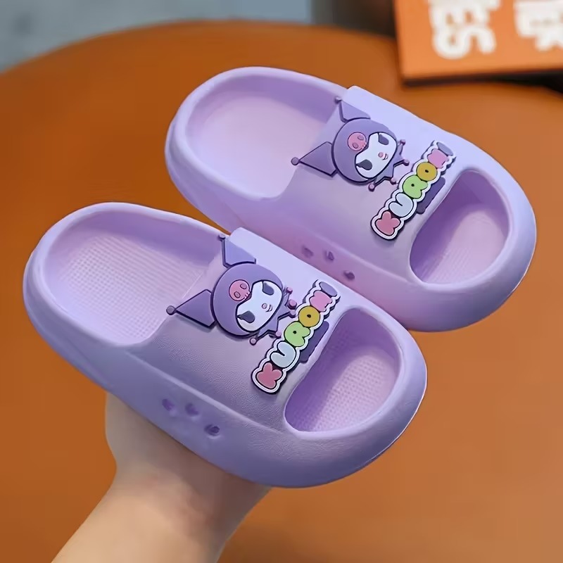 Soft EVA Slides With Cartoon Design For Baby Girls