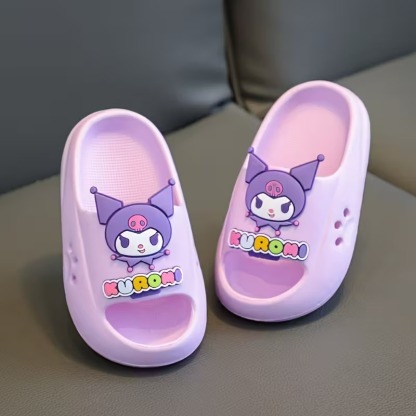 Soft EVA Slides With Cartoon Design For Baby Girls