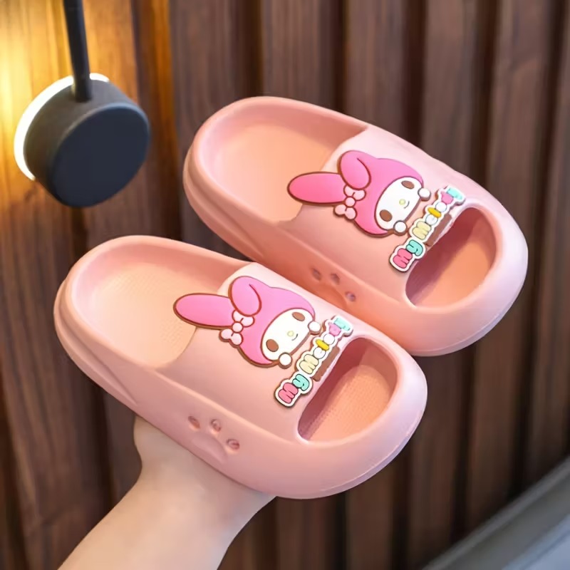Soft EVA Slides With Cartoon Design For Baby Girls