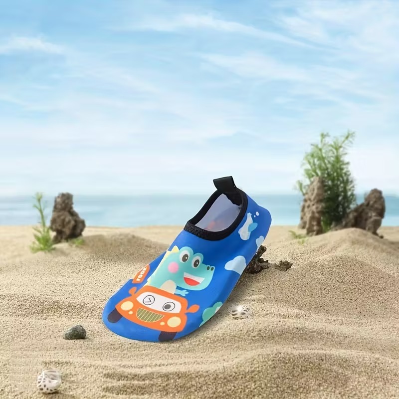 Non Slip Cartoon Water Shoes For Beach Activities For Kids