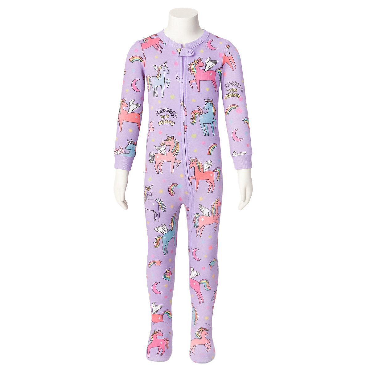 Bunny Floral Print Snug Fit Pajama Sleepwear