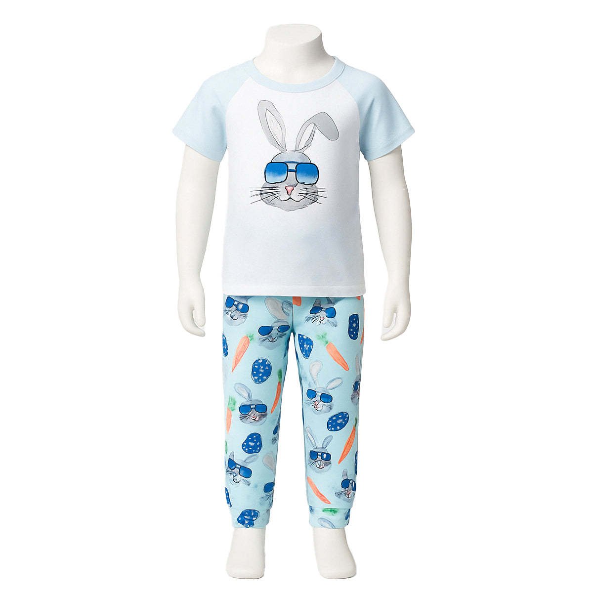 Light And Comfortable Graphic Printed Snug Fit Pajamas