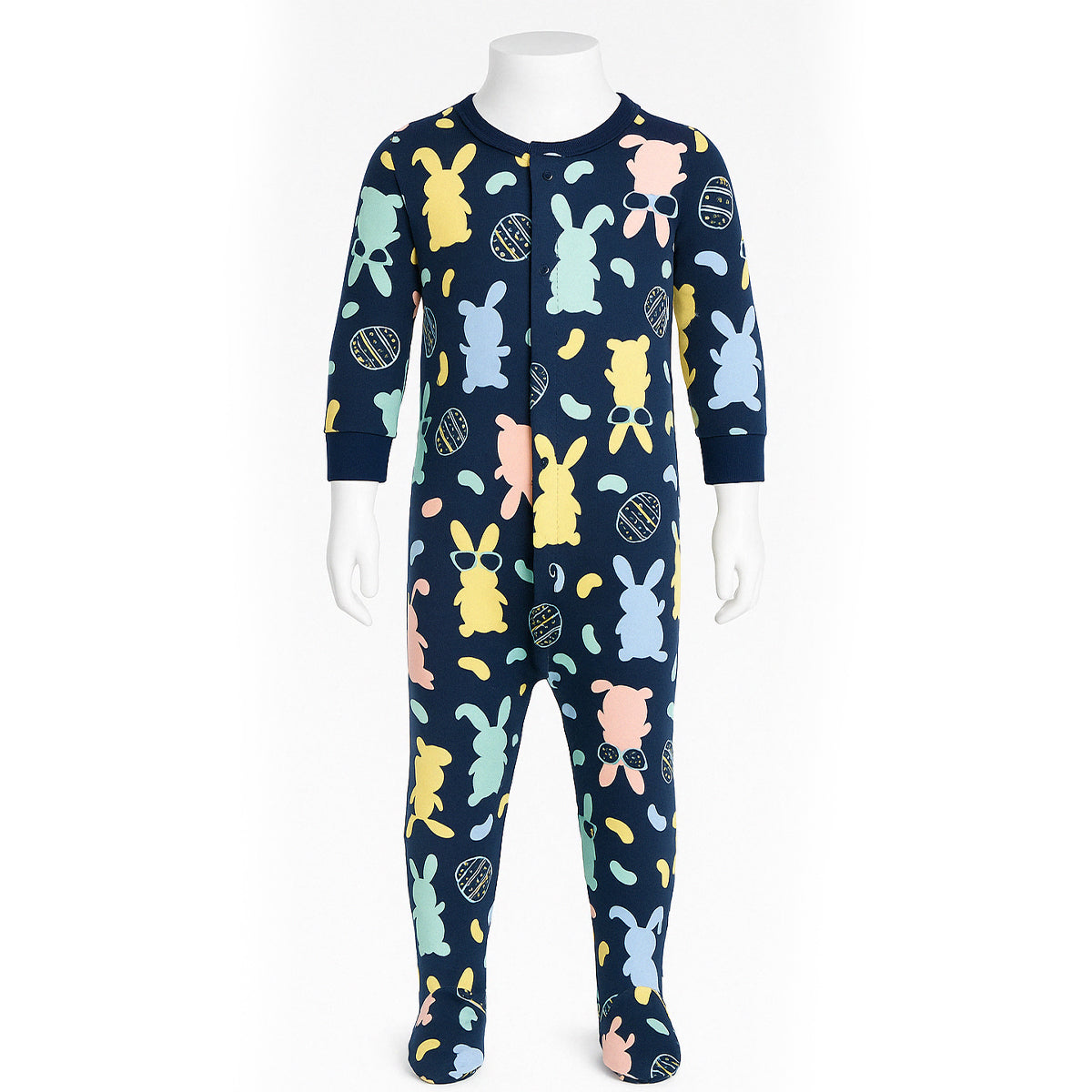 Light And Comfortable Graphic Printed Snug Fit Pajamas