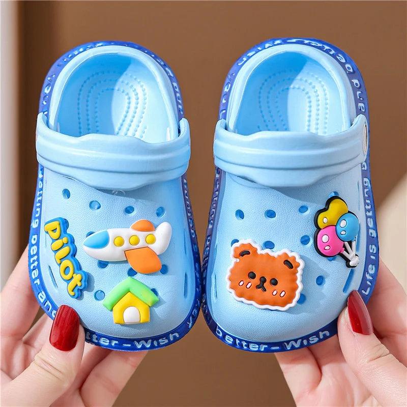 Kids Animal Design Sandals Fun Safe And Comfortable-Children Pajamas