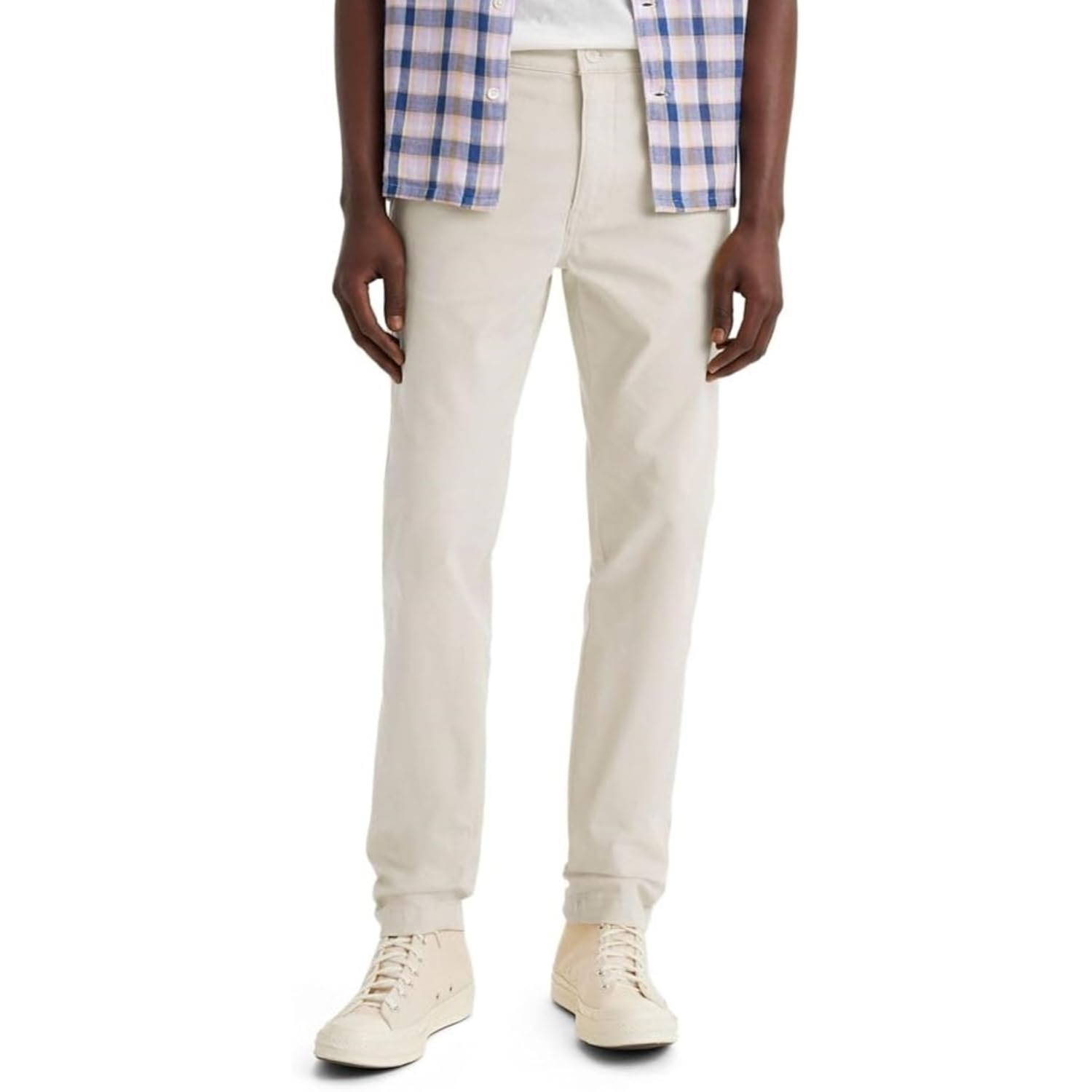  Standard Tapered Chino PantsTapered Chino Pants With Stretch Comfort And Casual Style For Men - Image 10