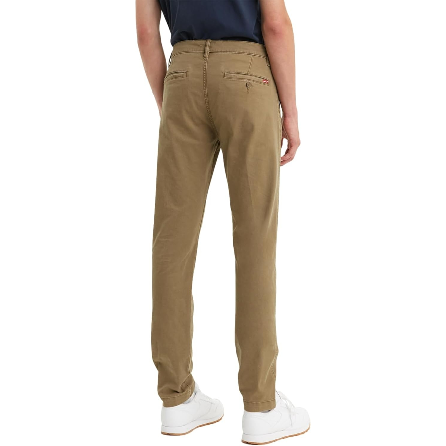  Standard Tapered Chino PantsTapered Chino Pants With Stretch Comfort And Casual Style For Men - Image 3