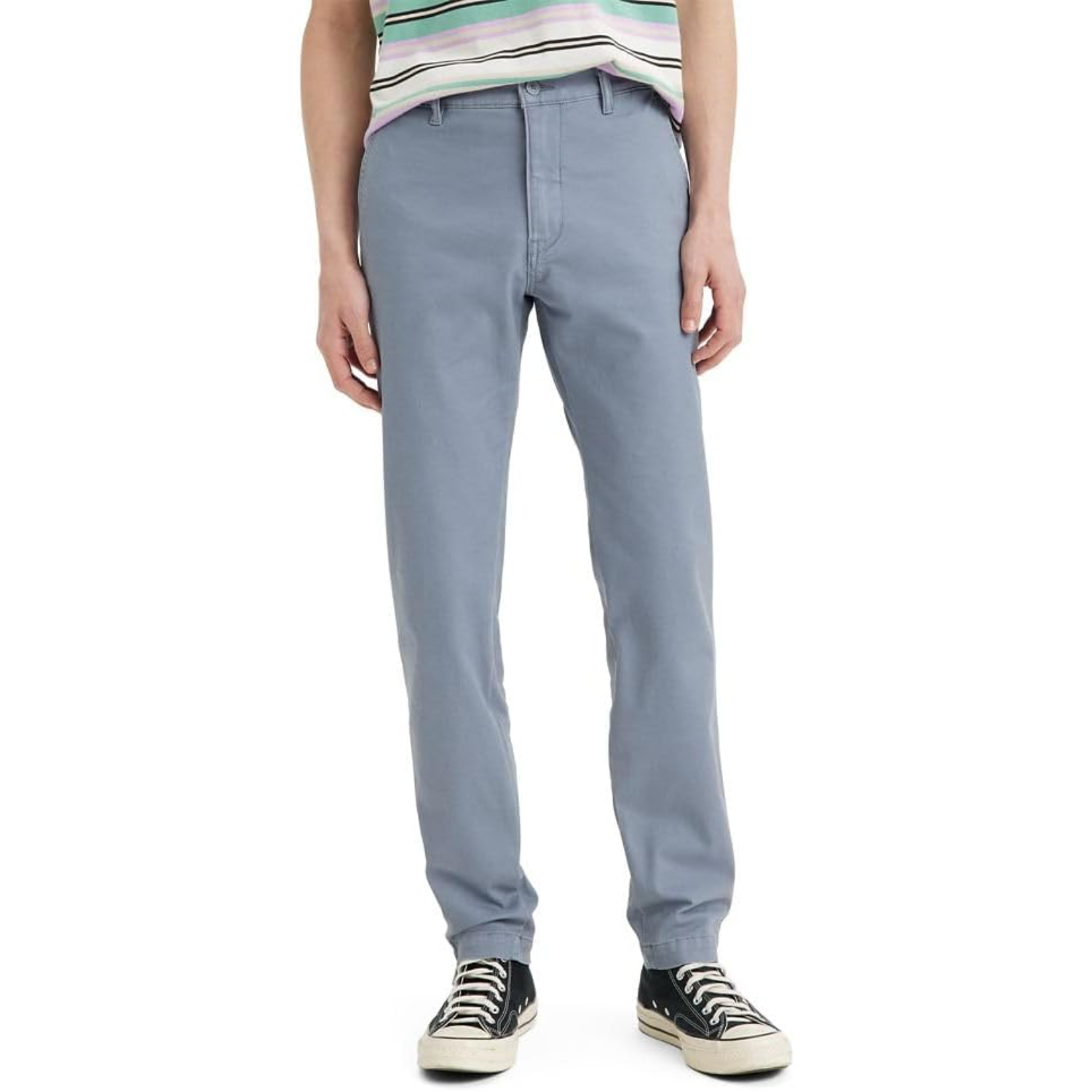  Standard Tapered Chino PantsTapered Chino Pants With Stretch Comfort And Casual Style For Men - Image 7