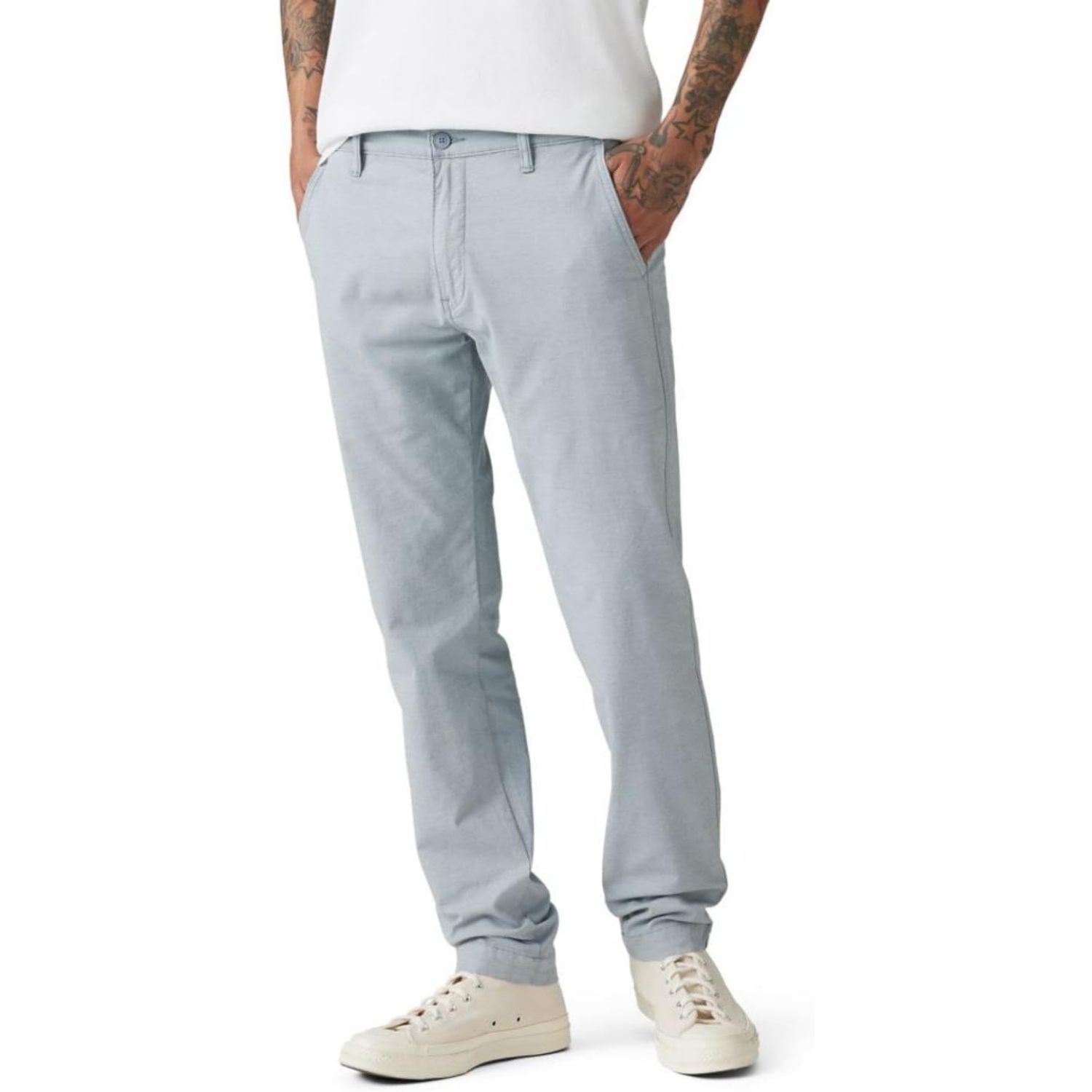  Standard Tapered Chino PantsTapered Chino Pants With Stretch Comfort And Casual Style For Men - Image 9