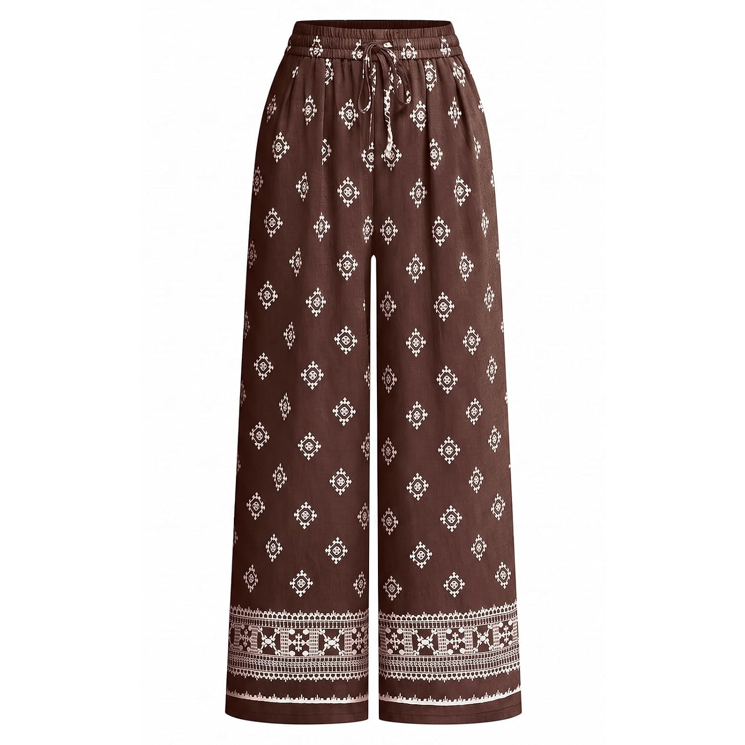 Casual Lounge Wide Loose Palazzo Fit Pants For Women