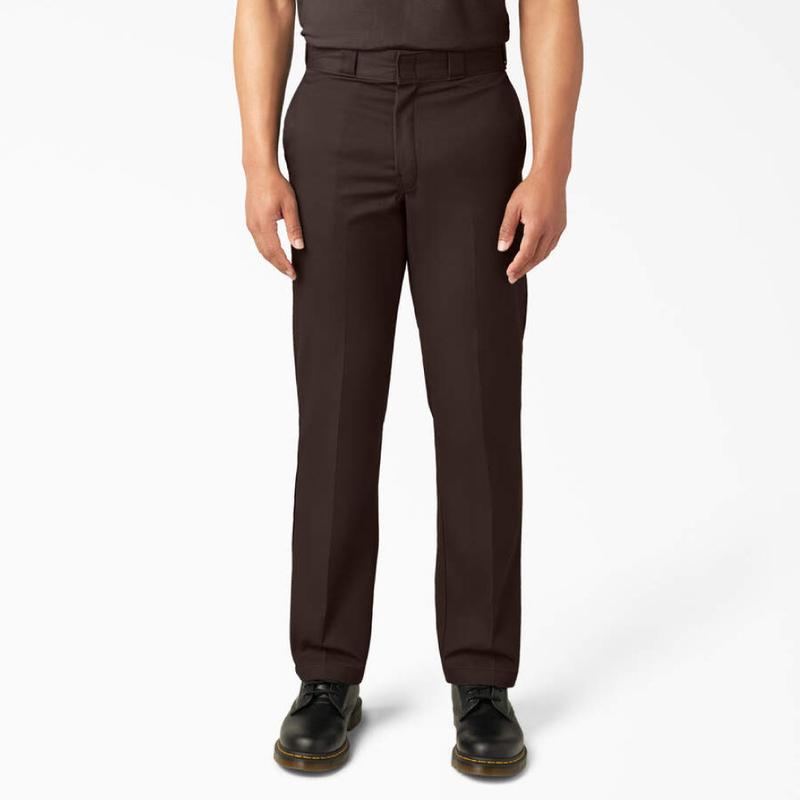 Classic Regular Fit Casual Work Pants for Men