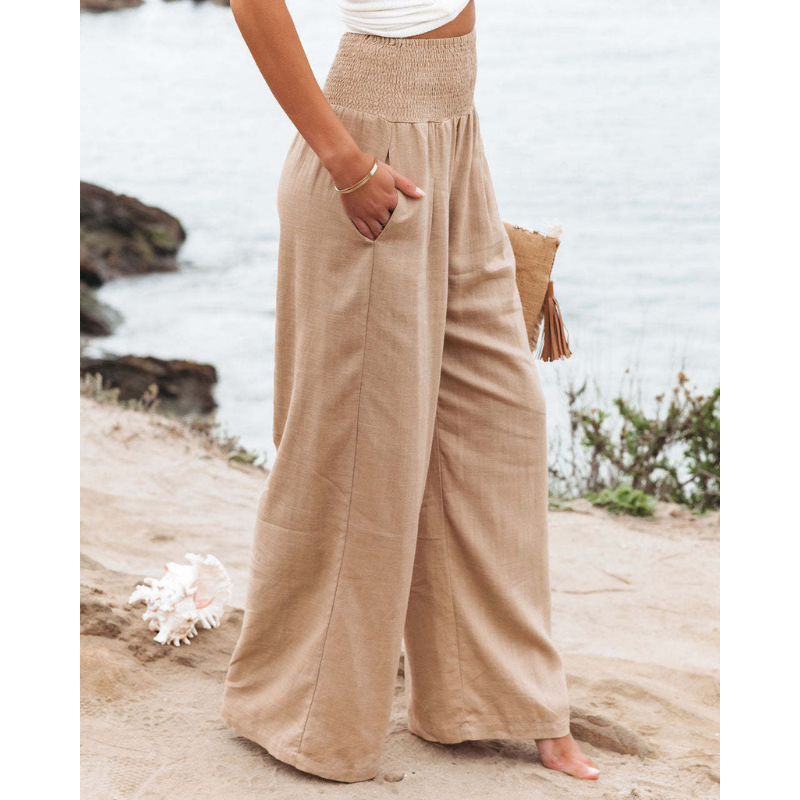 Casual Wide Legged Slacks Women-My Comfy Pant