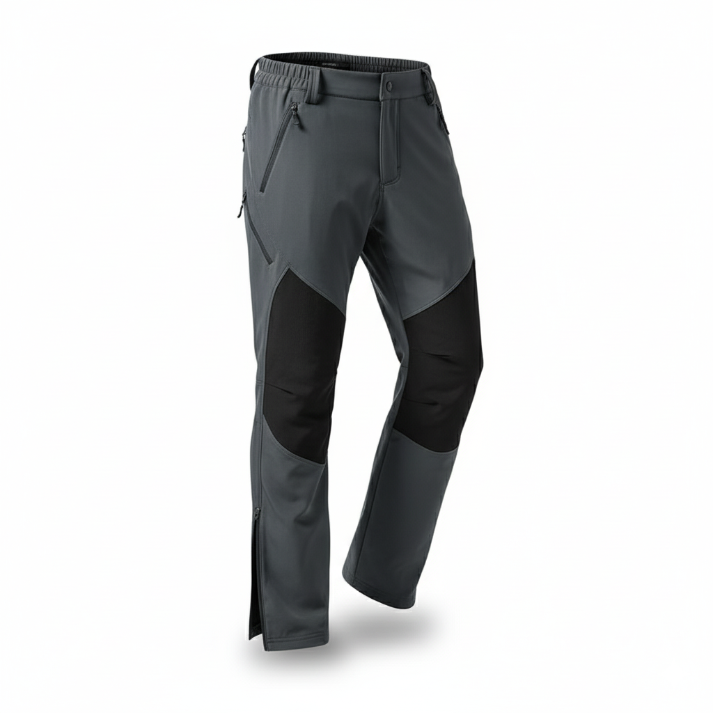 Men Fleece Lined Waterproof Snow PantsFleece Lined Waterproof Snow Pants For Men - Image 3