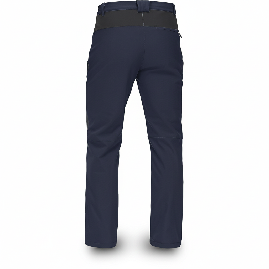 Men Waterproof Winter Cargo Pants with Fleece Lining For Ski And Hike