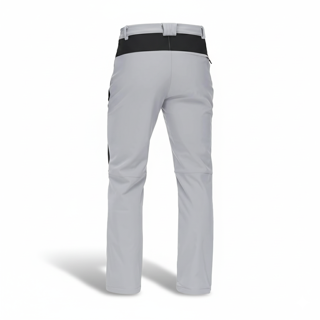 Men Waterproof Winter Cargo Pants with Fleece Lining For Ski And Hike