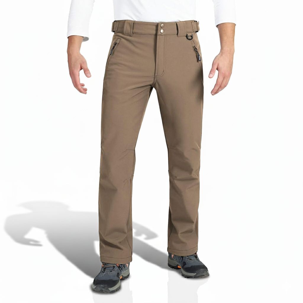 Mens Waterproof Fleece Lined Snow Pants