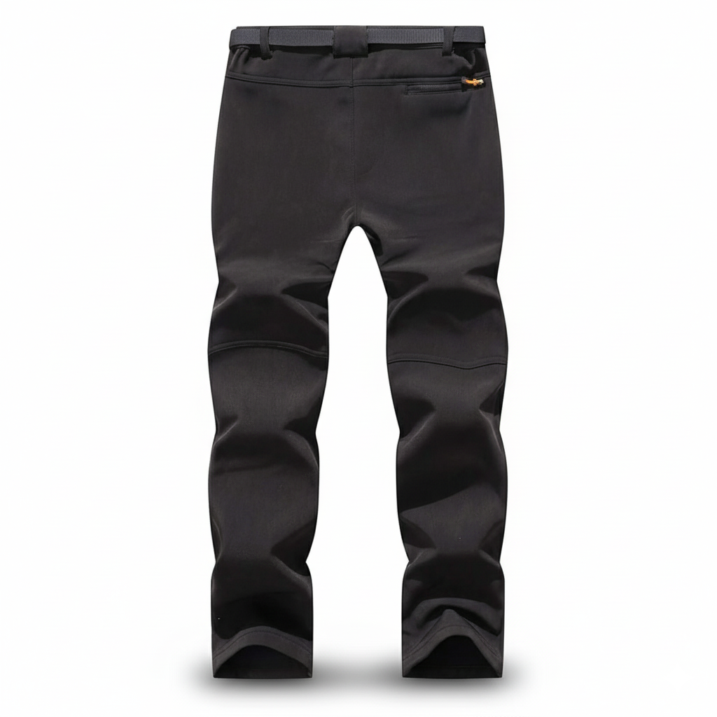 Men Waterproof Fleece Hiking PantsFleece Lined Hiking Pants For Men With Waterproof And Windproof Features - Image 2