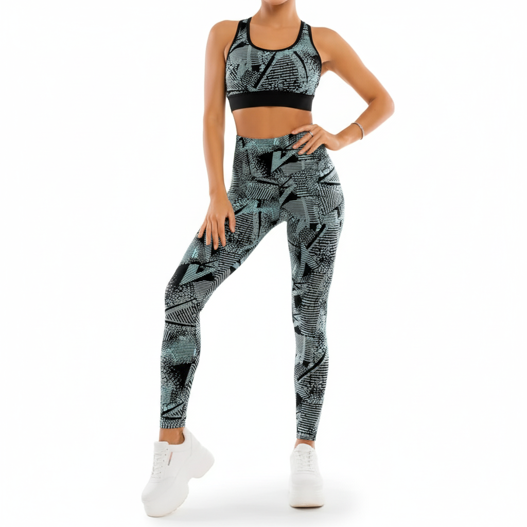 Women High Rise Printed LeggingsWomen High Rise Printed Leggings - Image 12