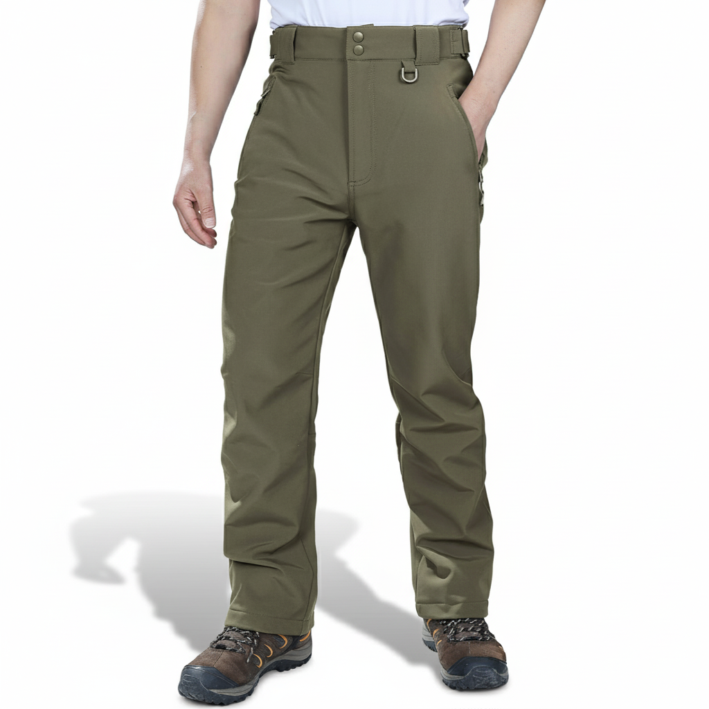 Mens Waterproof Fleece Lined Snow Pants