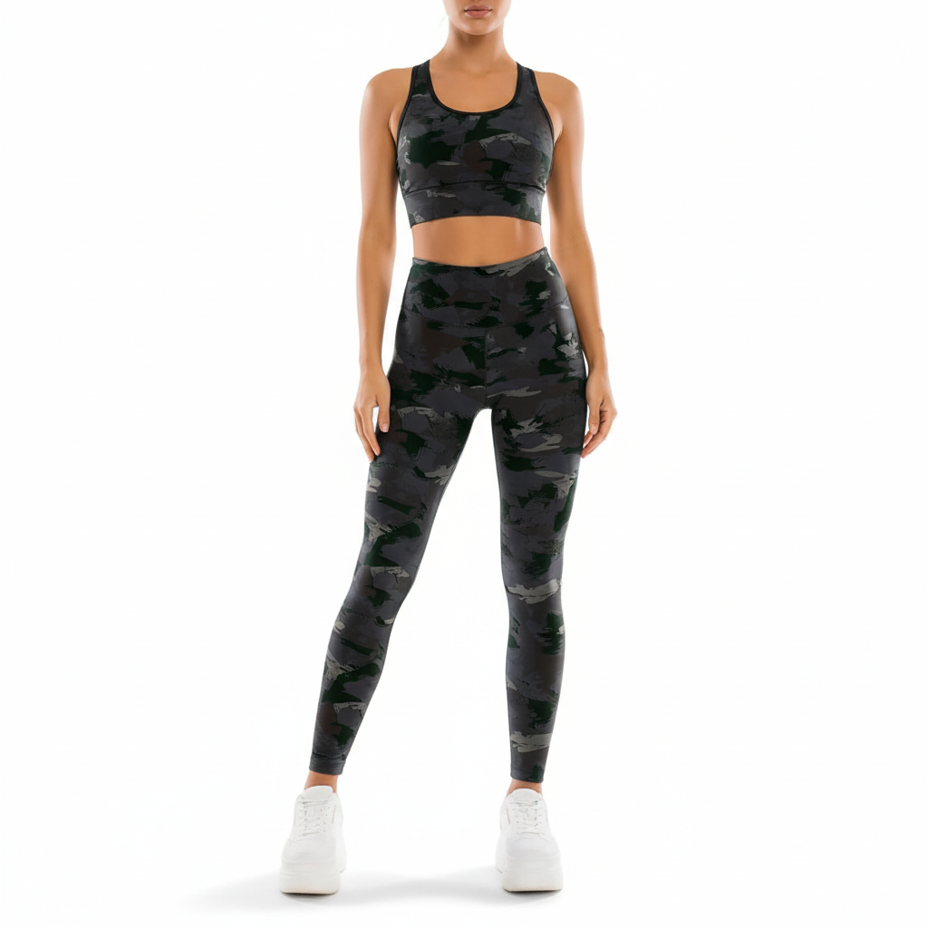 Women High Rise Printed LeggingsWomen High Rise Printed Leggings - Image 4