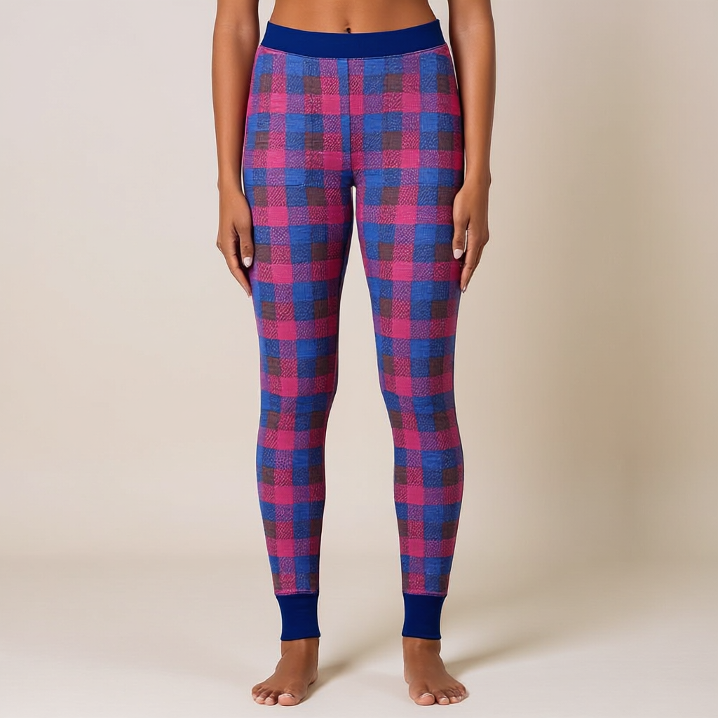 Women Stretch Leggings with Lightweight Base Layer