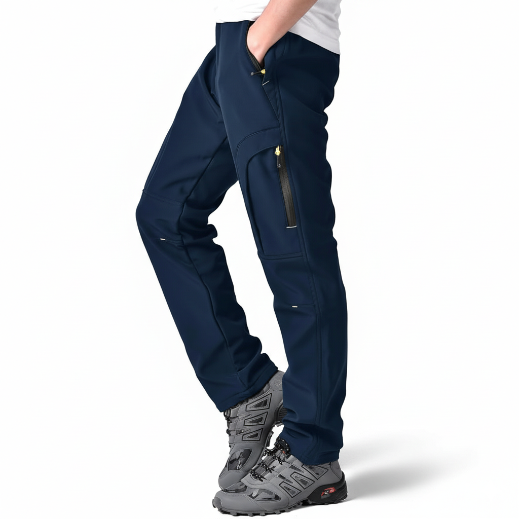 Men Fleece Lined Winter Snow PantsFleece Lined Winter Snow Pants For Men  - Image 12