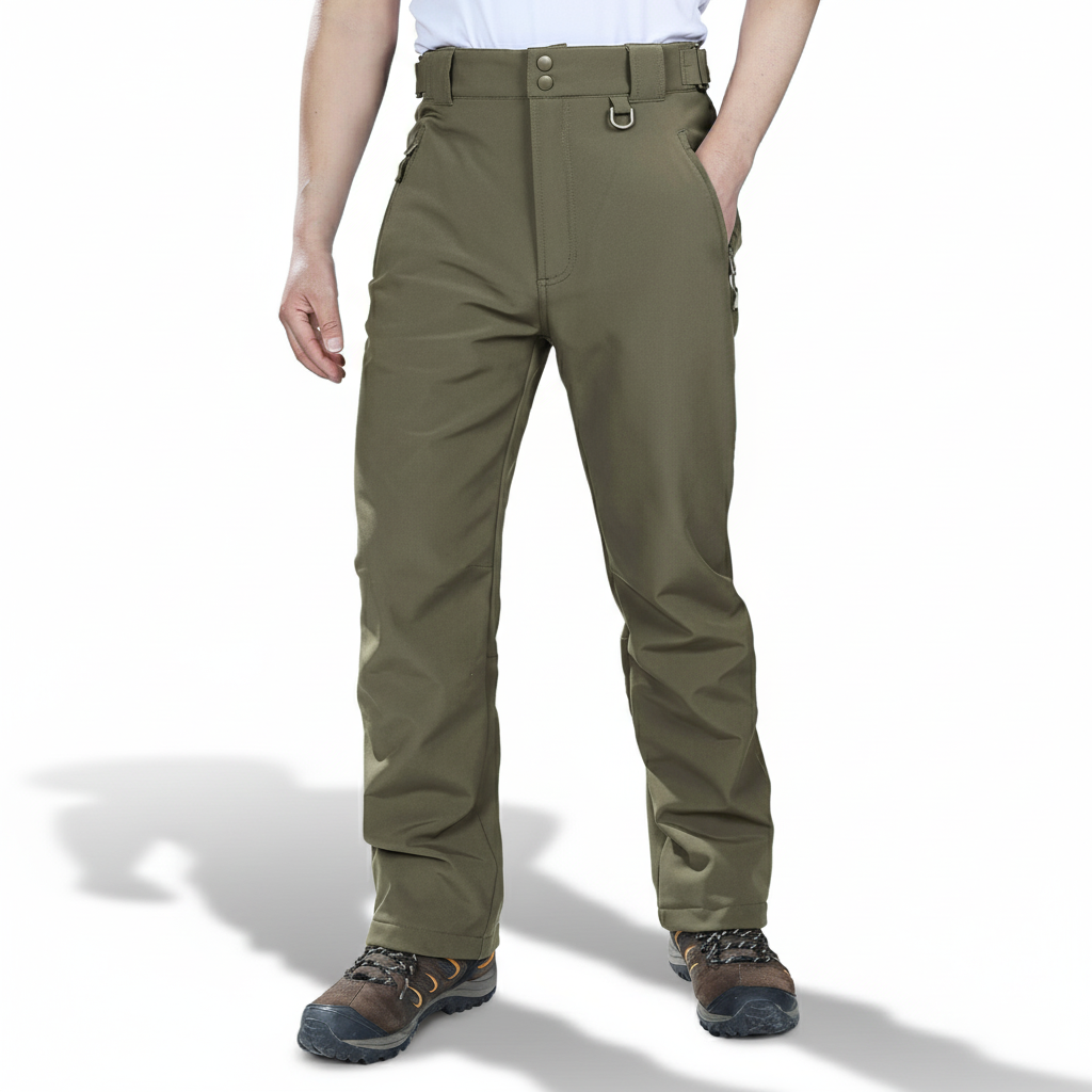 Mens Waterproof Fleece Lined Snow Pants