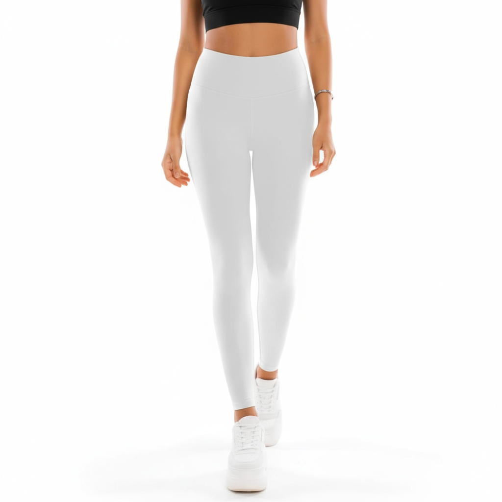Women’s High Rise LeggingsFull Length Yoga Pants Stretchy Athletic Leggings - Image 13