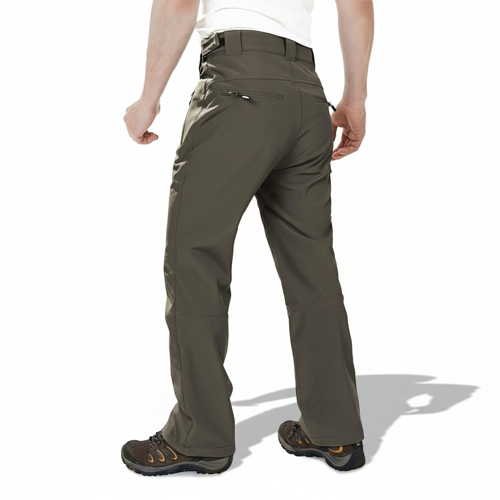 Mens Waterproof Fleece Lined Snow Pants