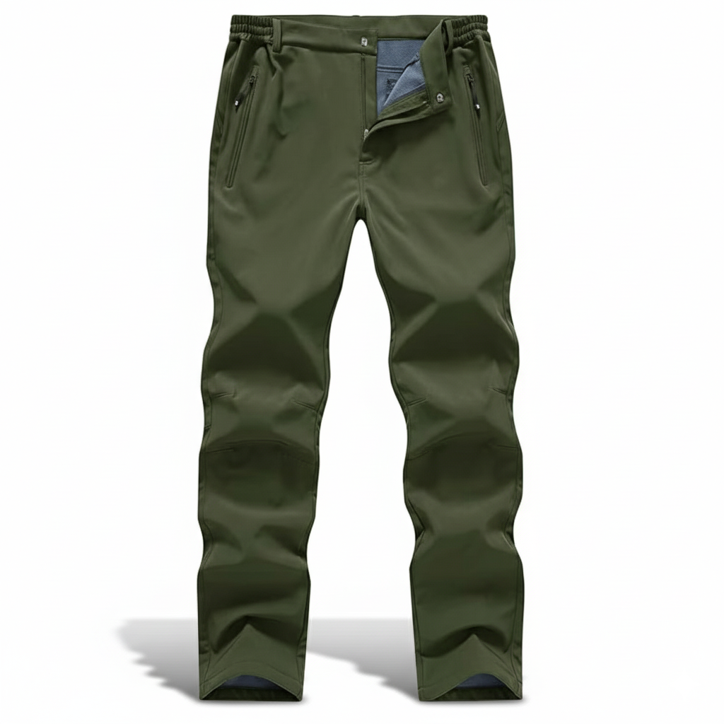 Men Windproof Softshell Snow PantsWindproof Softshell Snow Pants For Men - Image 13